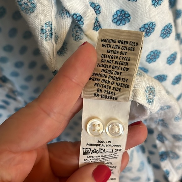 Ll bean linen tunic - Picture 5 of 7